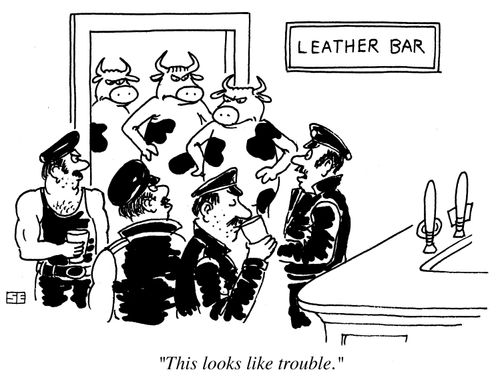 'This looks like trouble.'