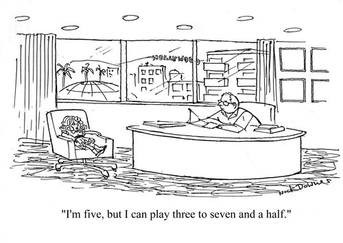 'I'm five, but I can play three to seven and a half.'