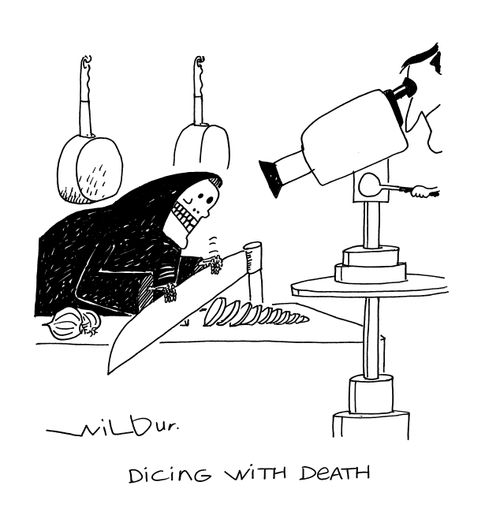 Dicing with death.
