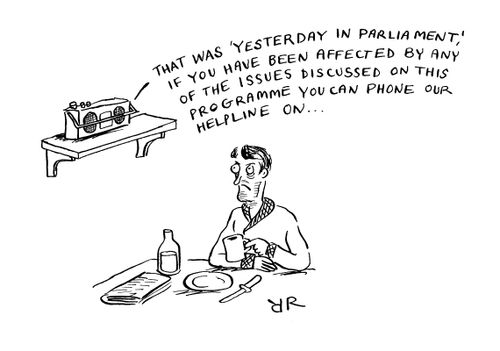 'That was 'Yesterday in Parliament' . . .'