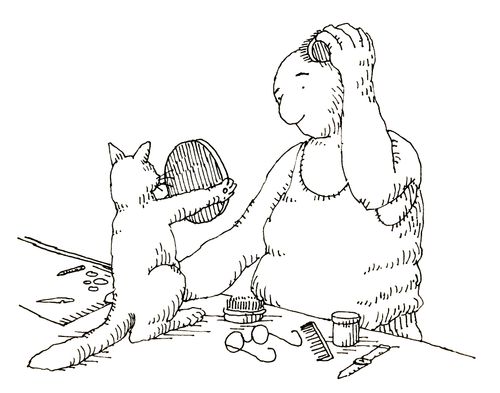 101 uses of a dead cat: mirror