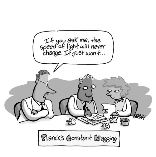 Planck's Constant Nagging.