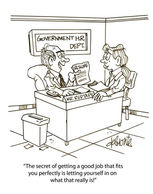 'The secret of getting a good job that fits you perfectly is letting yourself in on what that really is!'
