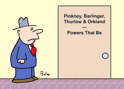 PINKNEY, BARLINGER, THURLOW AND ORKLAND - Powers That Be.