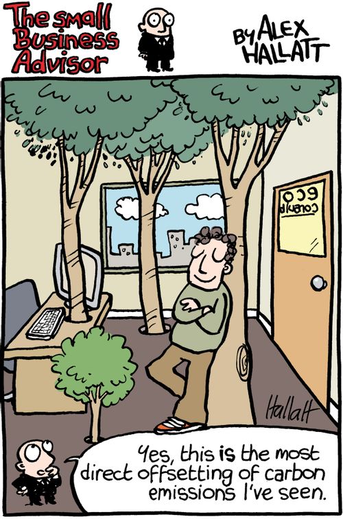 'Yes, this is the most direct offsetting of carbon emissions I've seen.'
