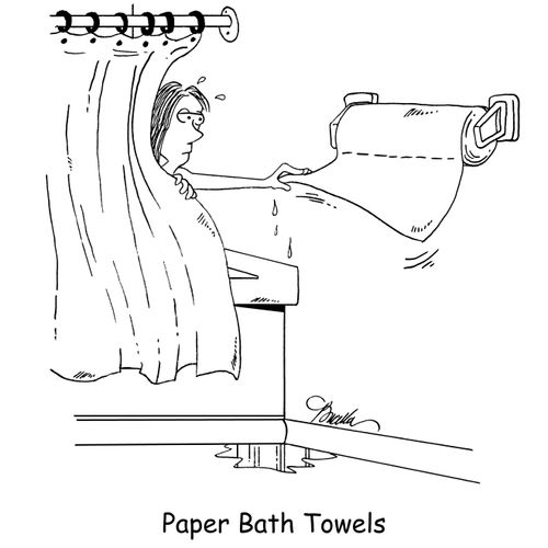 Paper Bath Towels