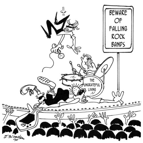 Beware of Falling Rock Bands.