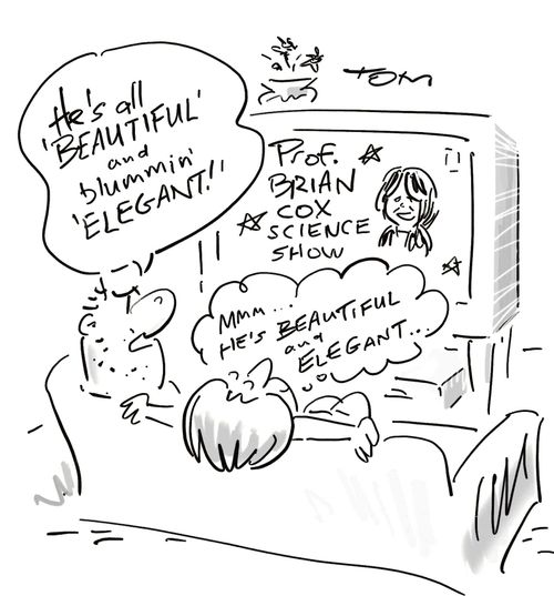 'He's all 'beautiful' and blummin' 'elegant!''