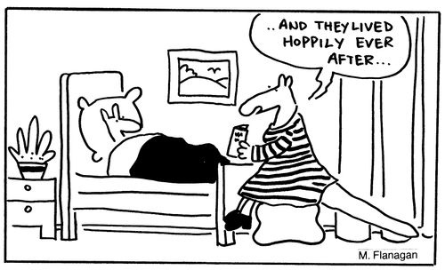 And they lived hoppily ever after.