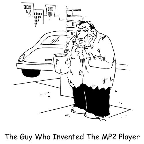 The guy who invented the MP3 player.