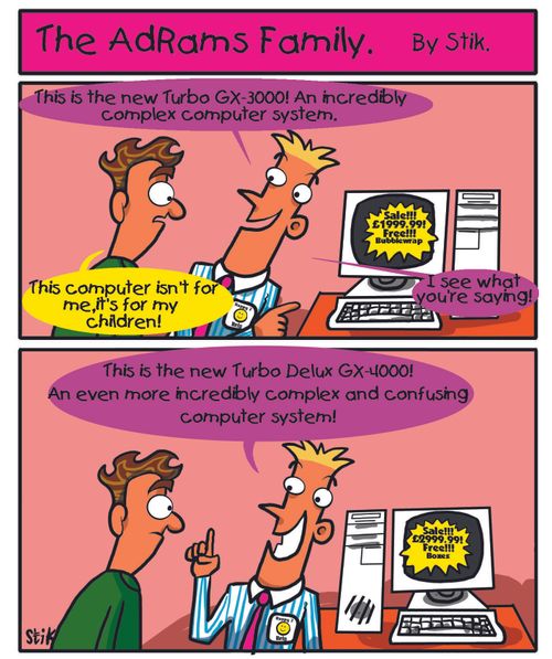  The AdRams Family no.1- Computers for kids