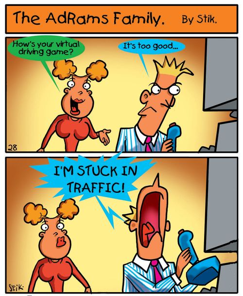 The AdRams Family no.11 - Virtual traffic