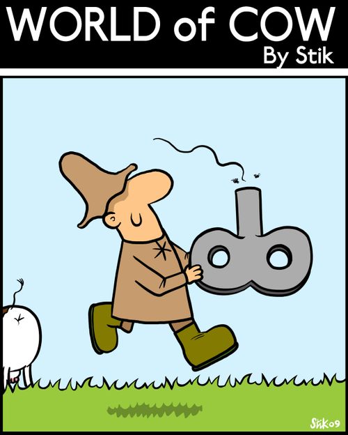 Wind-up cows