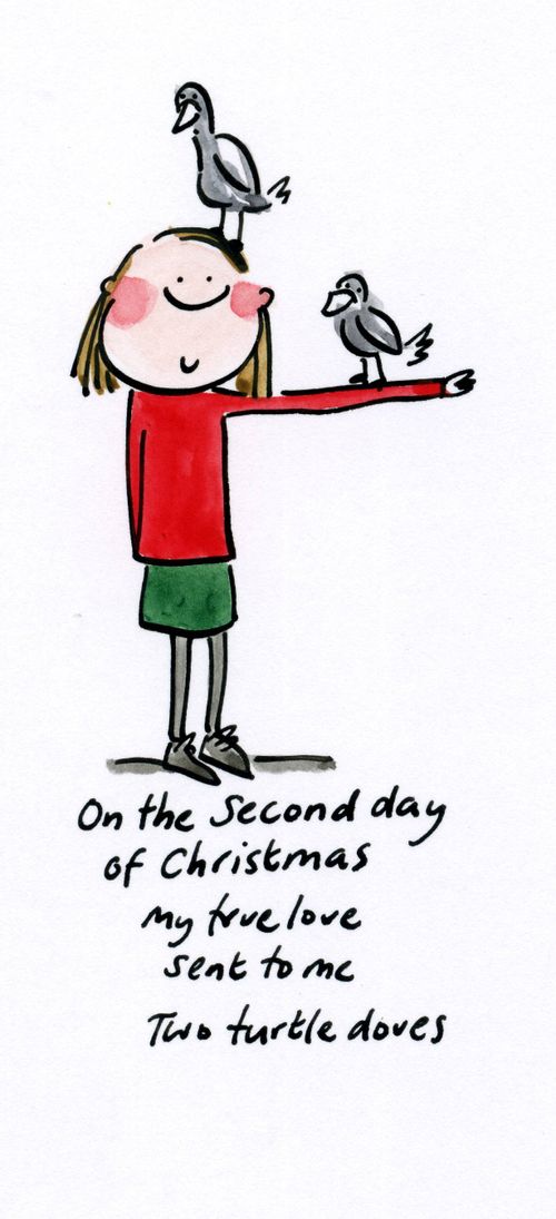 On the second day of Christmas...