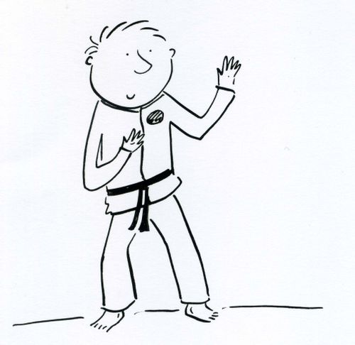 Judo man.