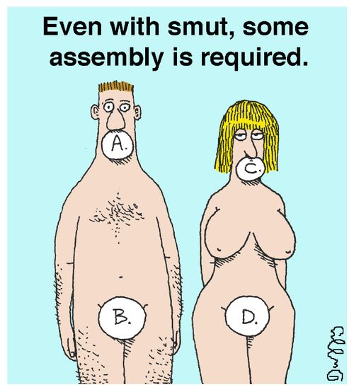 Even with smut, some assembly is required.