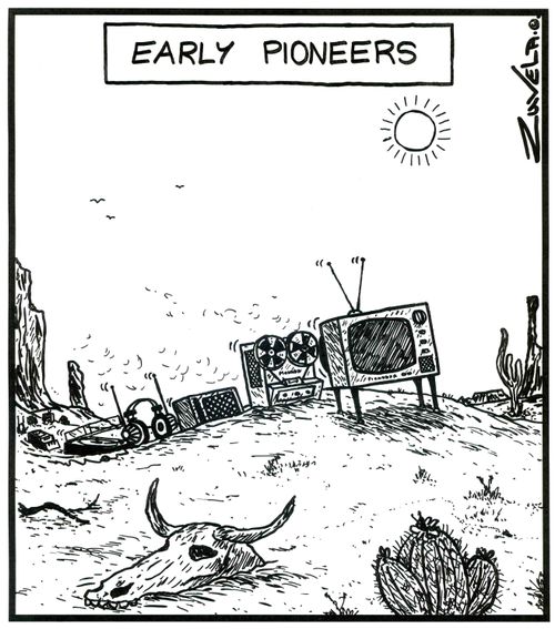 Early Pioneers (TVs,speakers,headphones,etc) 