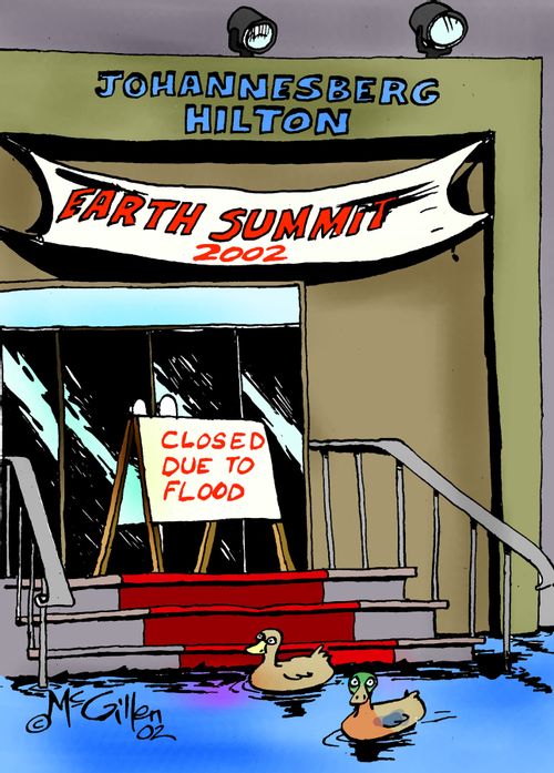 Global warming and the Earth Summit.