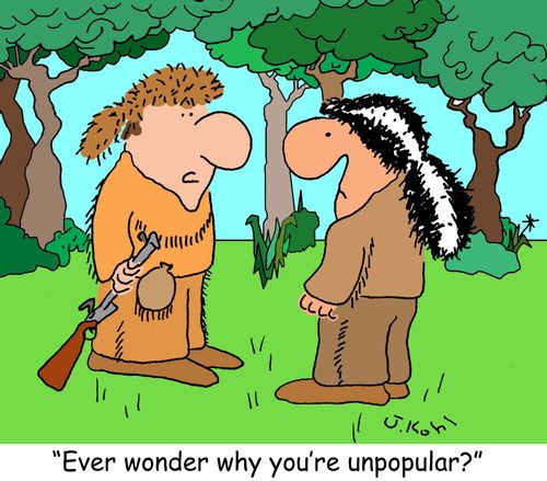 "Ever wonder why you're unpopular?"