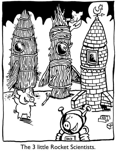 The 3 little Rocket Scientists.