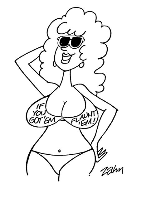 If you got 'em, flaunt 'em!
