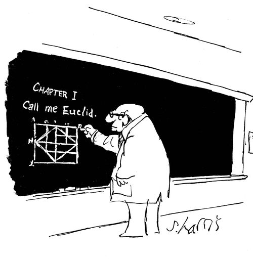 'Call me Euclid.'
