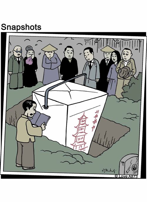 Chinese Funerals.