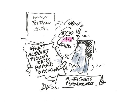 'Albert Figgis gets board backing.'