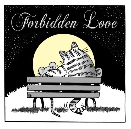 Forbidden love.