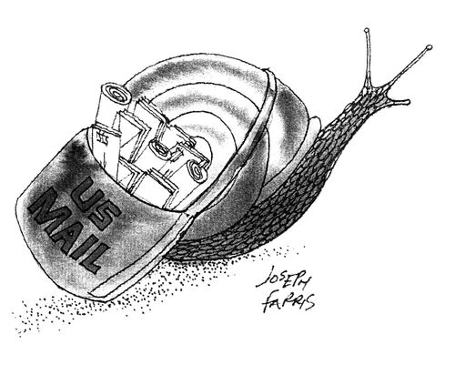 US Snail Mail.