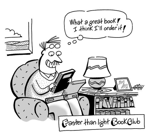 Faster than light Book Club.