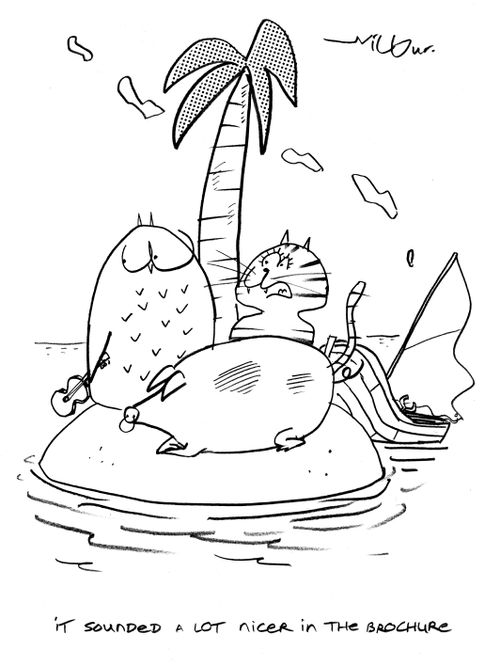'It sounded a lot nicer in the brochure.'