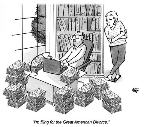'I'm filing for the Great American Divorce.'