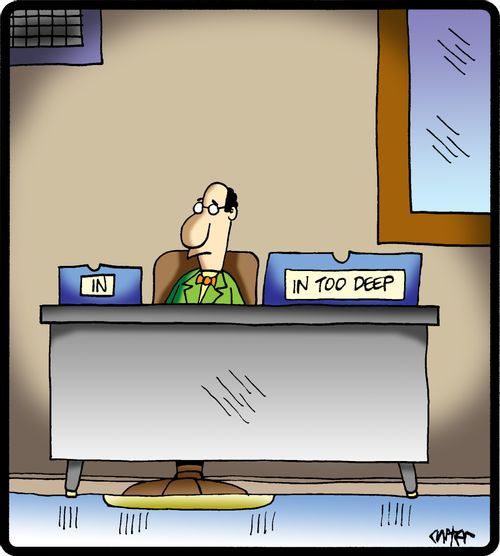 In and In Too Deep Desk Organizers.