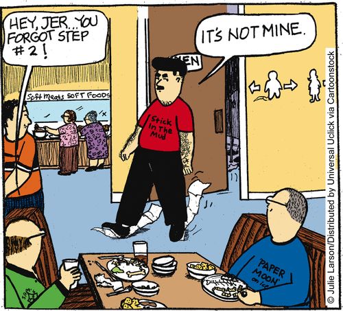 'Hey, Jer. . . You forgot step #2.'