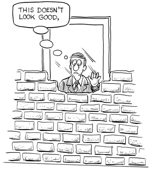 'This doesn't look good.'