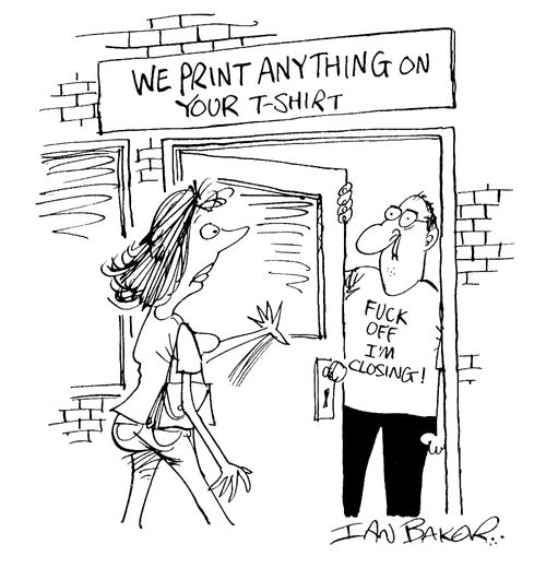 We print anything on your T-shirt!