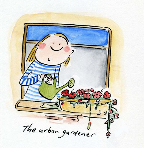 The urban gardener.