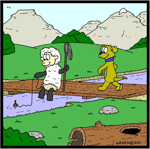 Sheep Fishing