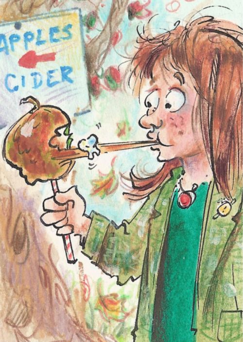 The Trouble With Candy Apples...