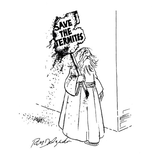 Save the termites.