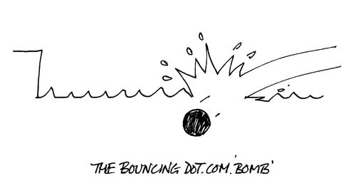 'The bouncing dot.com. bomb.'