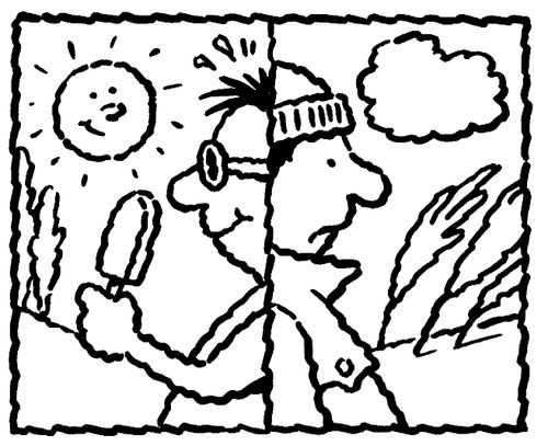 Summer and winter holidays.