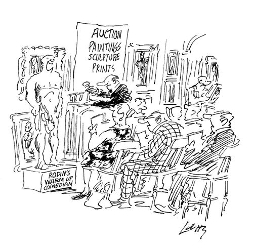 Rodin's warm-up comedian