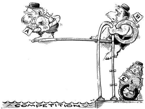 'Bank A' about to jump into to pool of competition followed by banks B and C