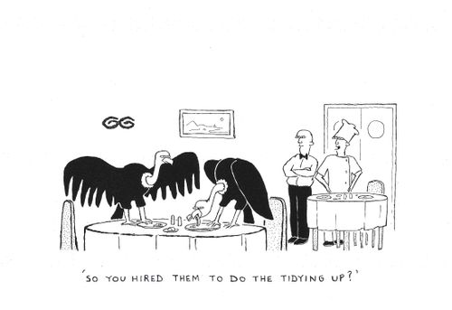 "So you hired them to do the tidying up?"