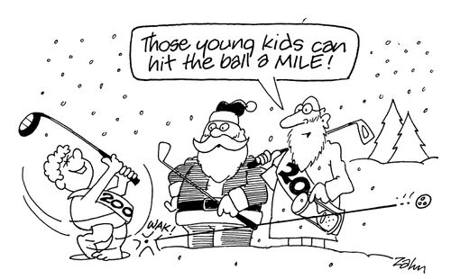 'Those young kids can hit the ball a mile!'