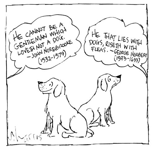 Quotes from dog lovers and dog haters.