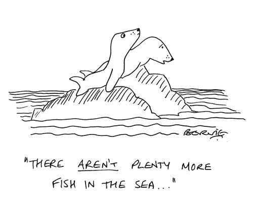 'There aren't plenty more fish in the sea...'