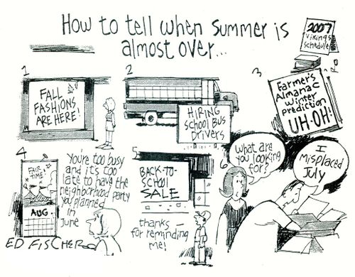 The End of Summer Is Near.